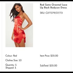 Oriental Dress